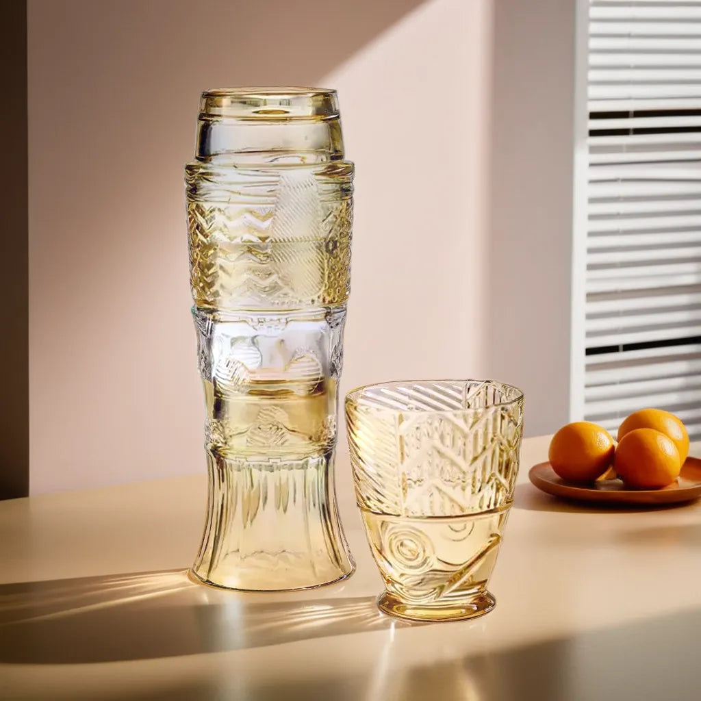 FinGlass Stackable Fish Cup Set